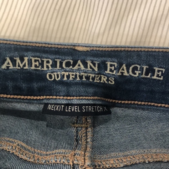 American Eagle Blue Ripped jeans - Picture 2 of 4